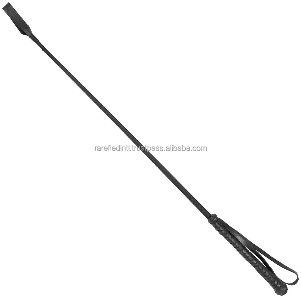 Premium Quality Whip Crops Customized Sizes Horse Riding Crop Sticks with Genuine Leather Top and Non Slip Handle