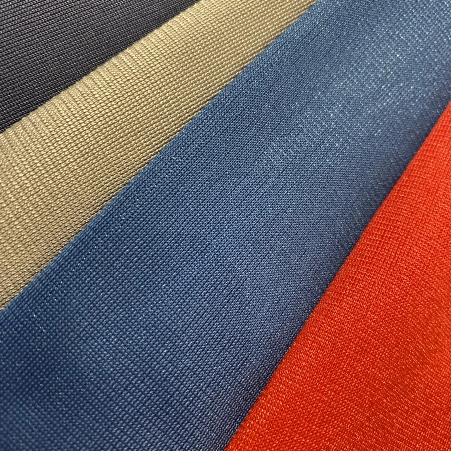 
100% Polyester Tricot Brush Dyed Fabrics 