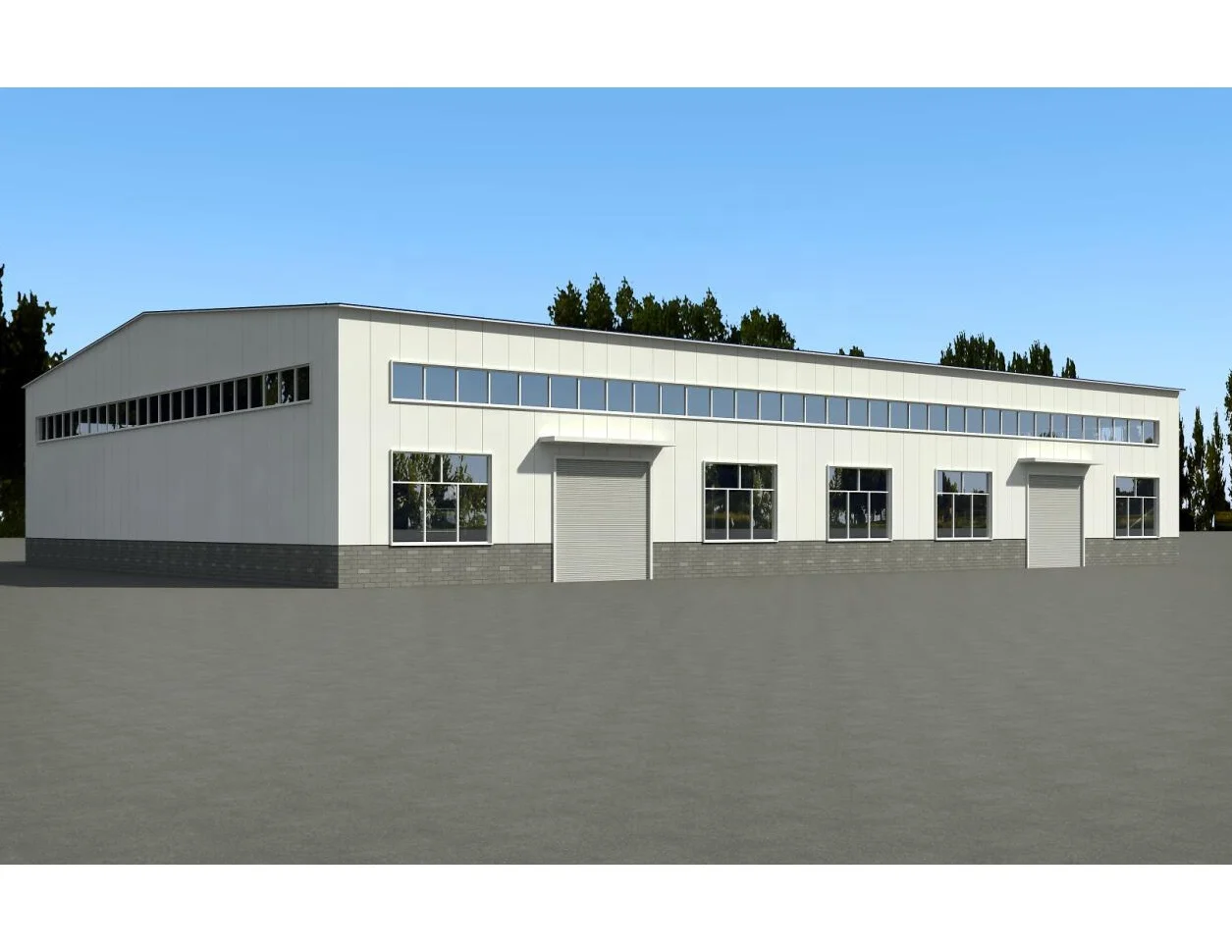 Сборные Крупногабаритные стальные конструкции сборные металлические складские цеха офисное здание заводской сарай