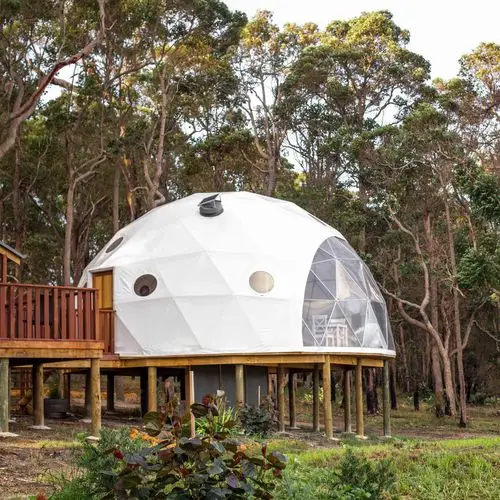Luxury geodesic dome tent outdoor safari winter tent hotel for sale