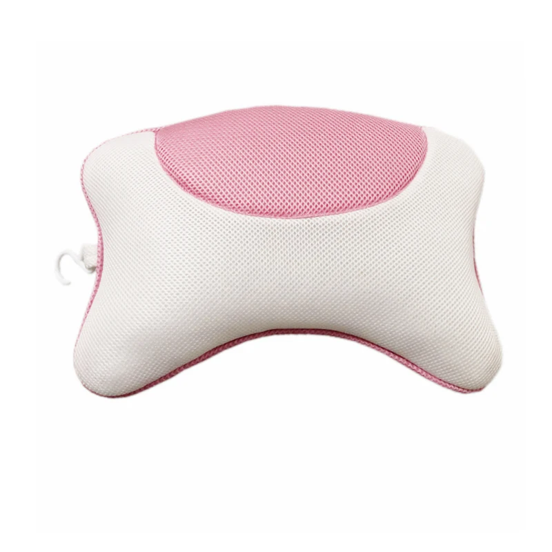 3D mesh material spa wedge bath pillow