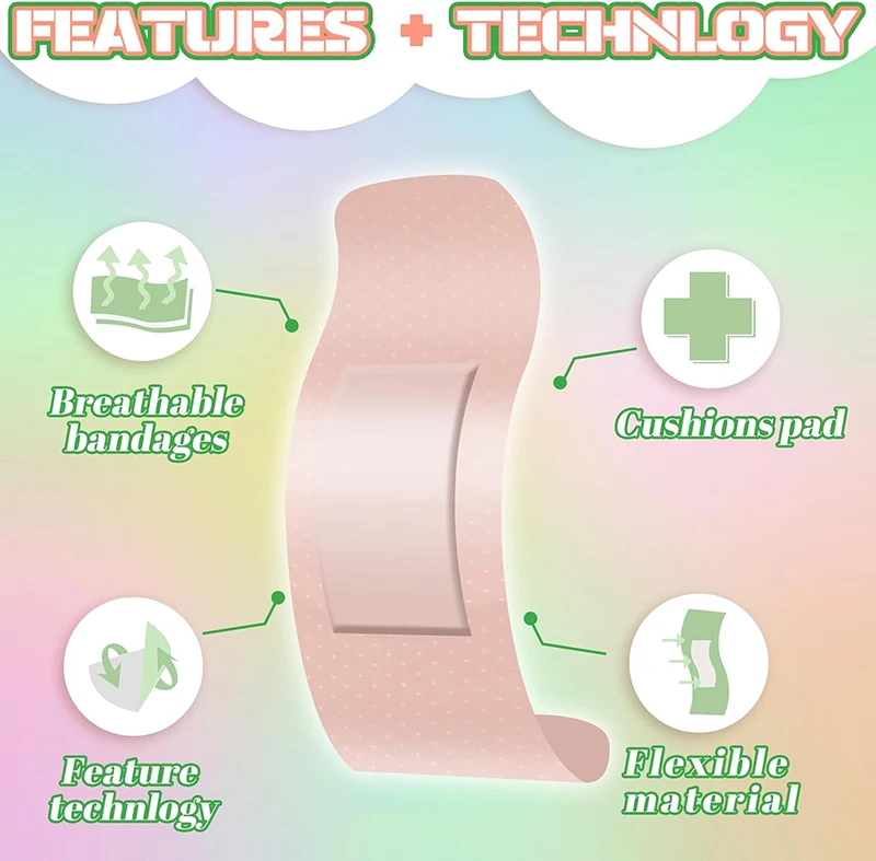 Kids Band Aid Bamboo Band-aid Custom Box Manufacturer Printed Band Aids