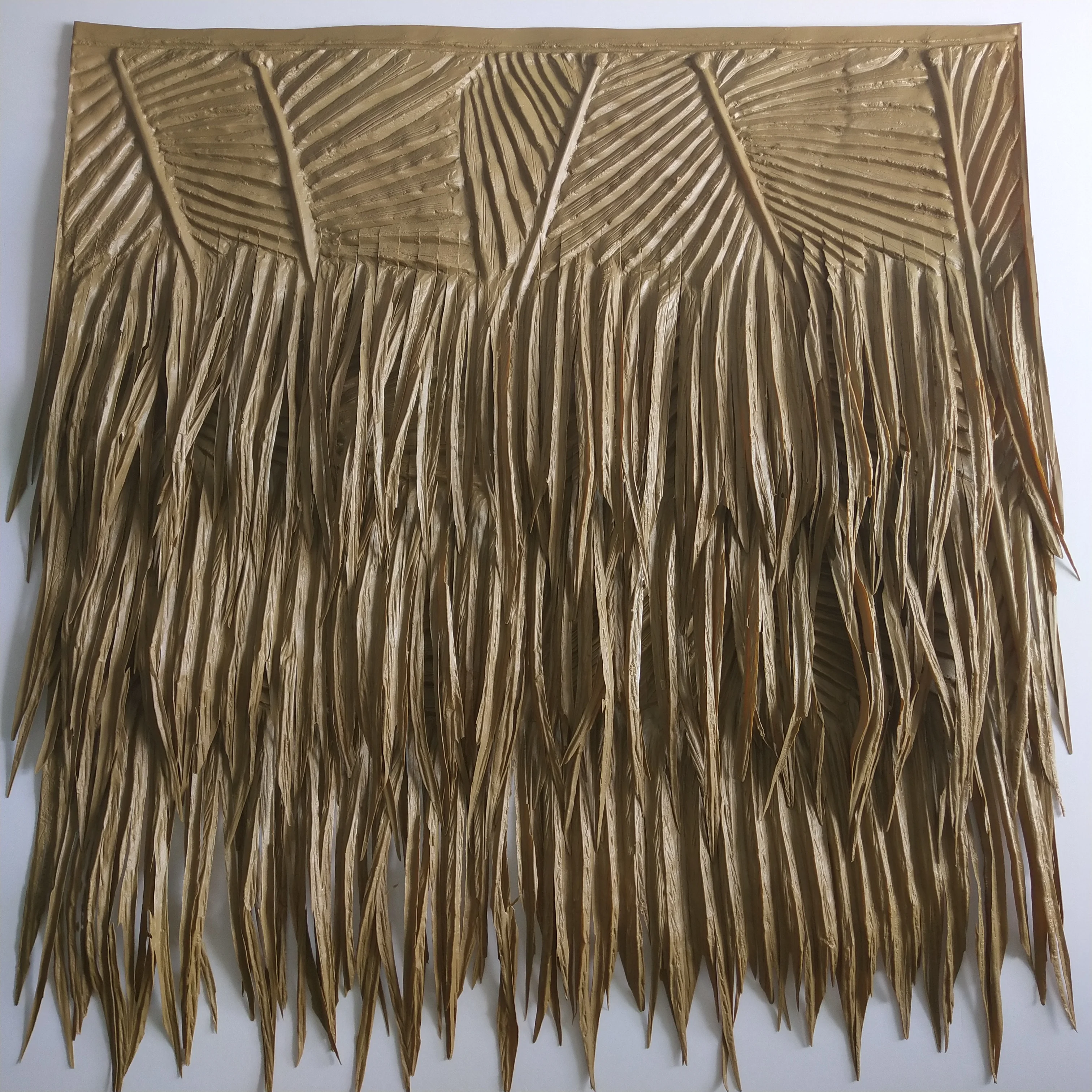 Mexican flame retardant fire retardant synthetic nanoresin palm thatch