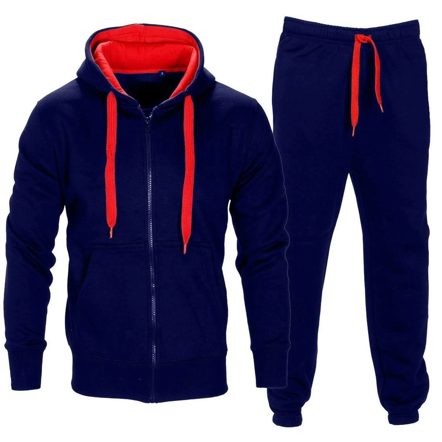2021 New Business Wholesale Oem High Quality Jogger Pants Bottoms Zip Hoodies Sportswear Tech Fleece Slim Fit Tracksuit