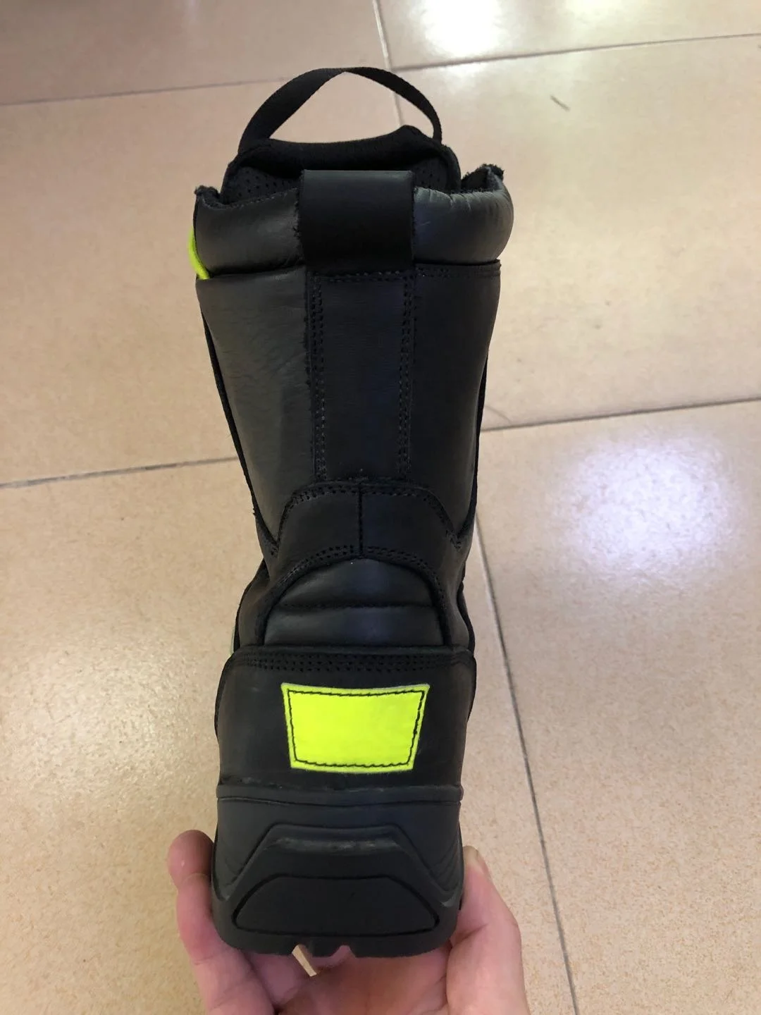 EN certificated Fire Fighting Leather Boots