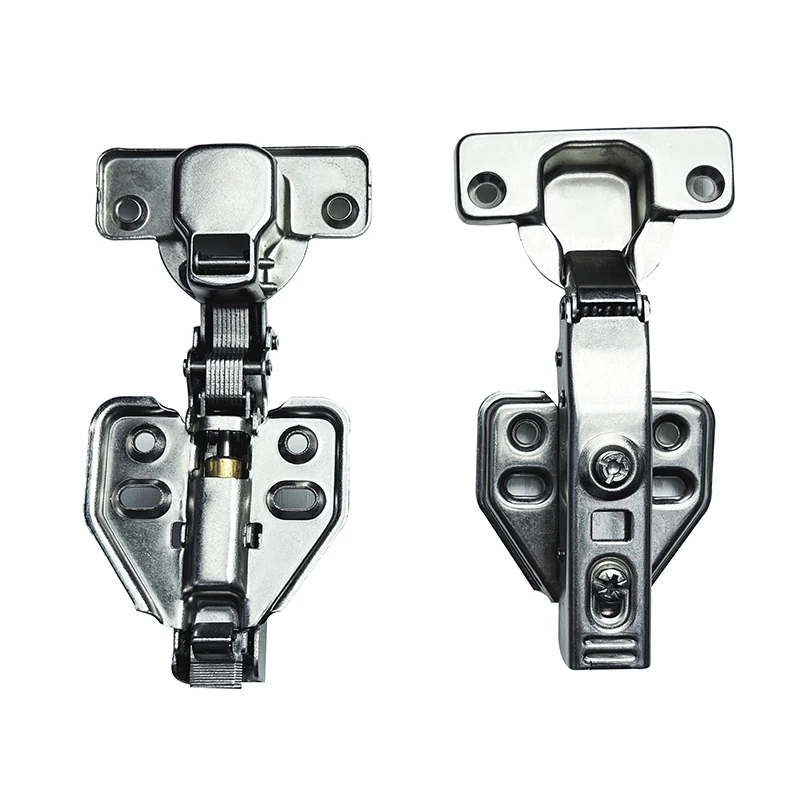 Metal Cupboard Door Full Overlay Hinge Hydraulic Cabinet Door Hinge Furniture Hardware Long Arm Hinge