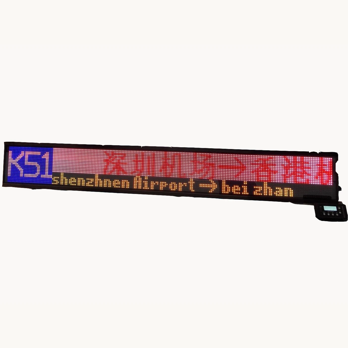 bus kit moving message sign led display for city bus