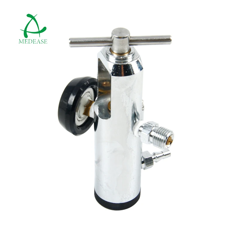 MEDEASE EMS All Brass Regulator 2 Check Valves Oxygen Cylinder Regulator