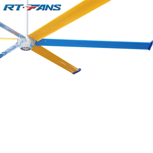 RTFANS Best Selling 6 blades HVLS in Thailand commercial ceiling fan