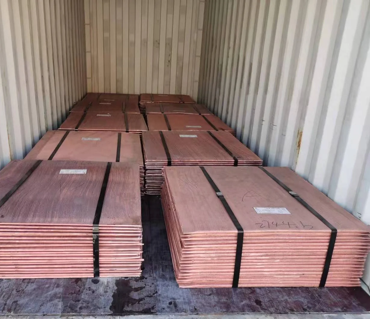  Grade a Electrolytic Copper Cathode 99.99% with High