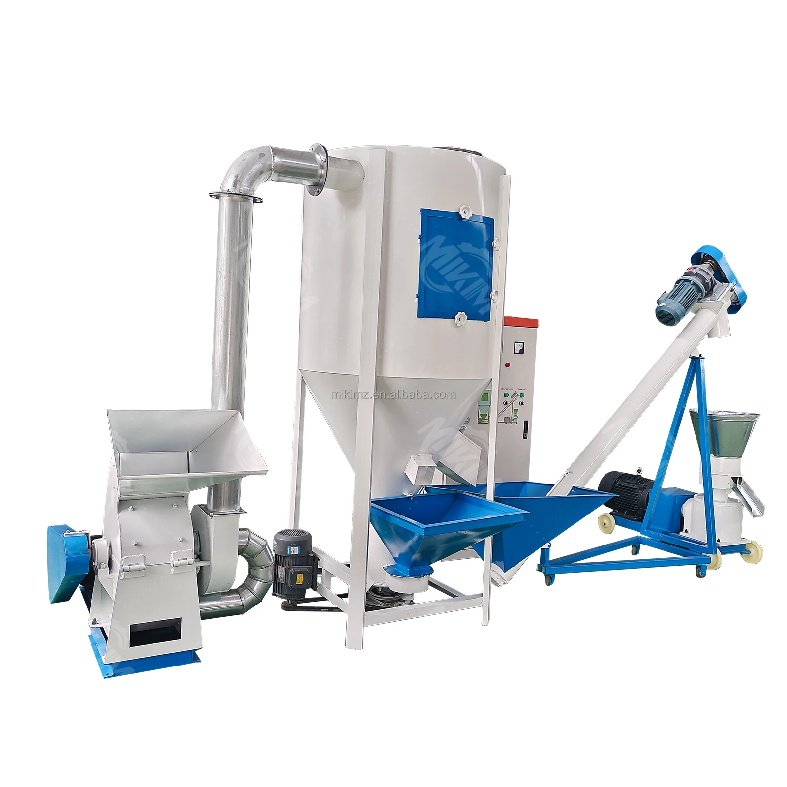 Electric Diesel Cattle Pelletizer Machine Poultry Chicken Feed Grass Pellet Making Machine Granulator press roller millstone