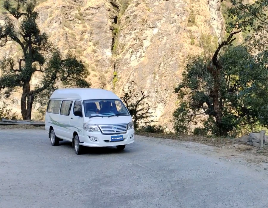 Aucwell Electric Mini bus RHD Electric Passenger Bus for Sale