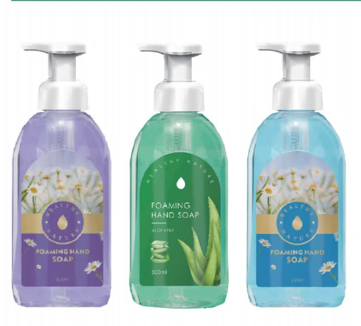 foaming hand soap hand wash foaming bath with flower and fruit scent 500ml