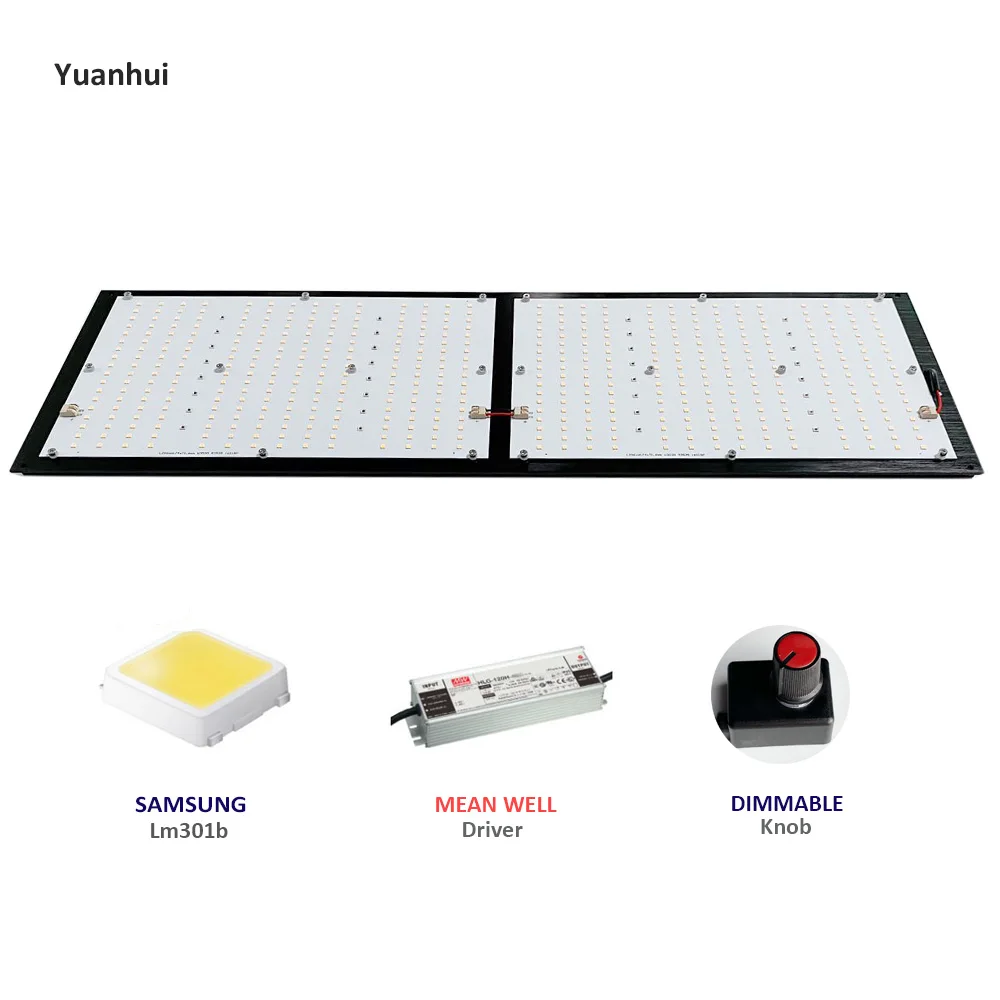 Yuanhui 240 Вт hl qb288 плата lm301b комплект с темно-красным cree-660nm led grow light