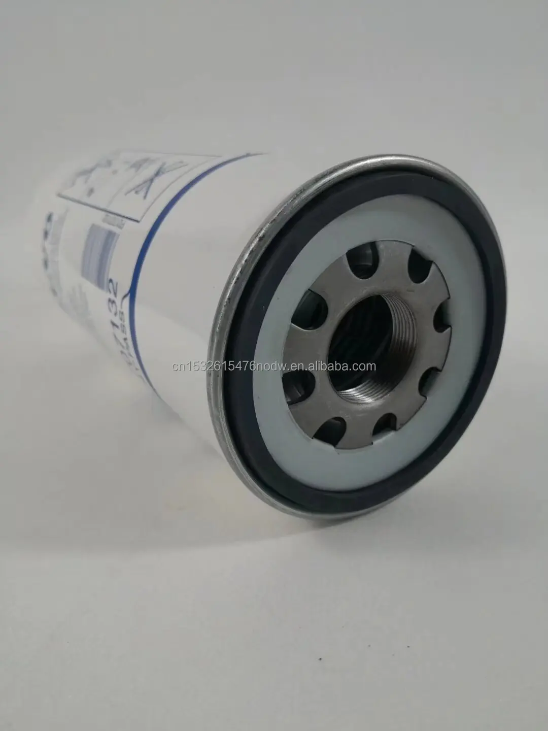 Factory spot sales 21707132 pump truck oil filter element, heavy-duty mechanical filter element, metal shell filter element