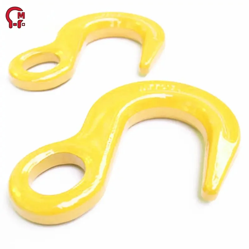 HLM large opening eye hook alloy steel large opening eye slip hook
