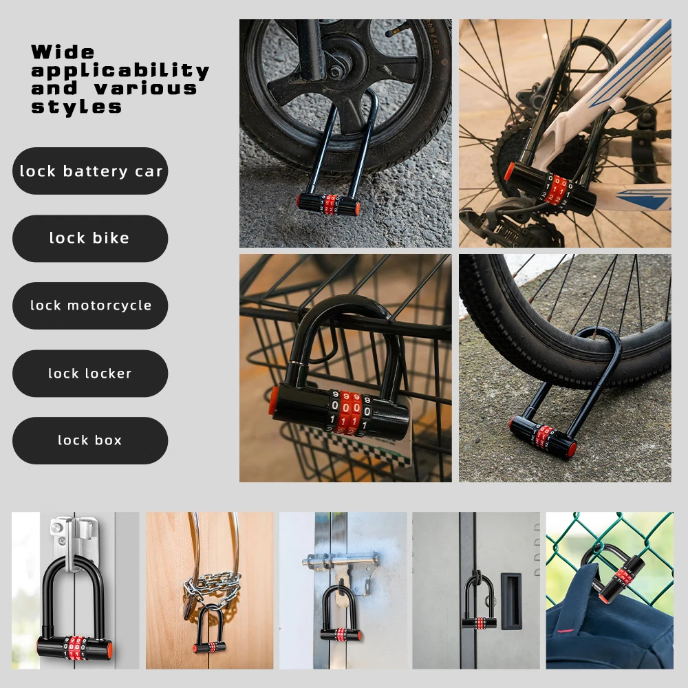 HyperBolt Bike Frame Lock: Innovative Design, Integrated Chain & Padlock, Ultimate Bicycle Security