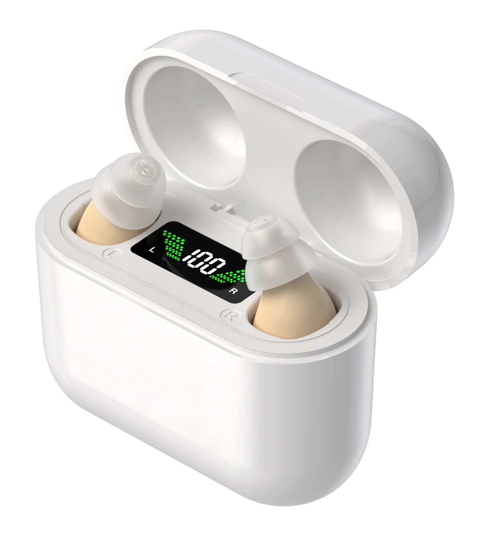 intelligence noise reduction  hearing aid device rechargeable hearing aids Digital Invisible Wireless Amplified Headphone In ear