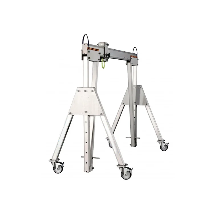 1 Ton 2 Ton 3 Ton Aluminium Light Duty Lifting Adjustable Portable Gantry Crane