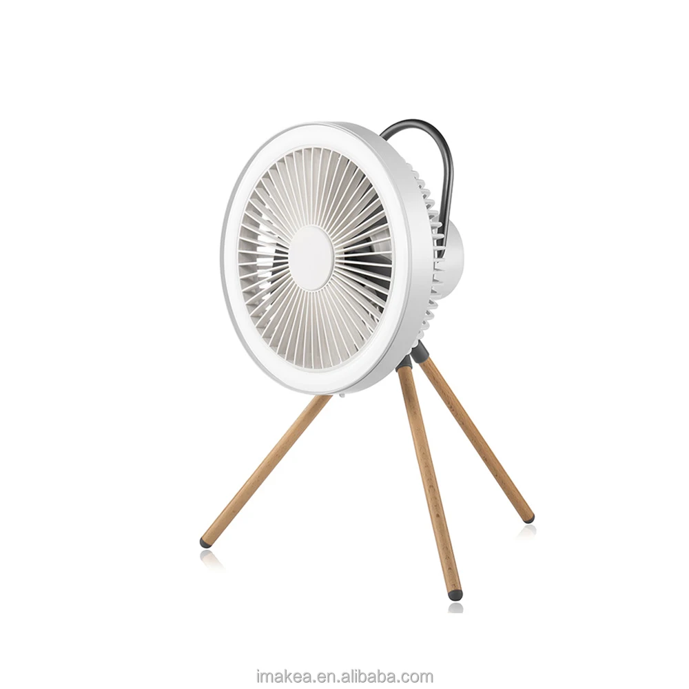 2022 New Arrival Portable  Rechargeable Long Lasting Household Tripod Fan Multifunctional Desktop Floor Fan Travel