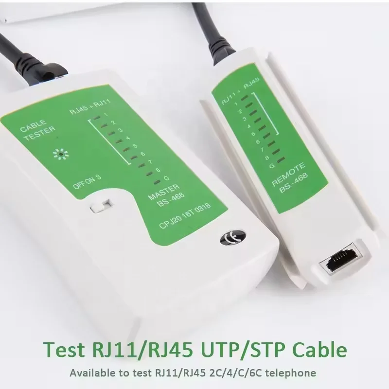 RJ11 RJ12 RJ45 Network Cable Tester LAN Cable Tester Ethernet Cable Wires Testing Tool