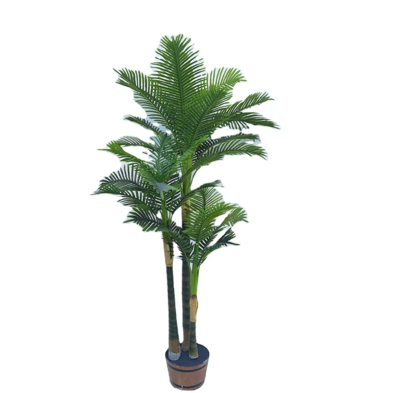 Wholesale 180cm big leaf outdoor home garden decor artificial big bonsai artificial plants and trees