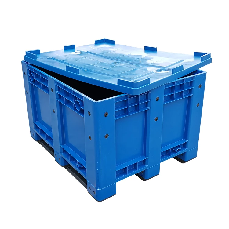 Wholesale Stackable Vegetable Fruit Plastic Turnover Boxes Storage Plastic Crate