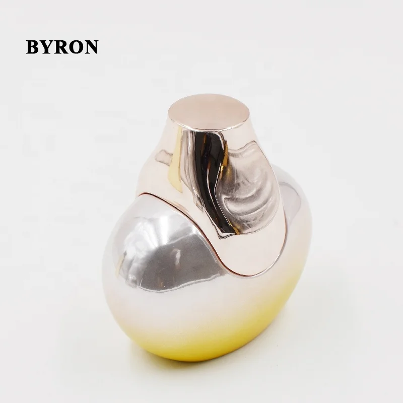 Wholesale Customize Unique Vintage  Fragrance Bottle Luxury Empty 100ml Crimp Neck Glass Spray Perfume Bottle
