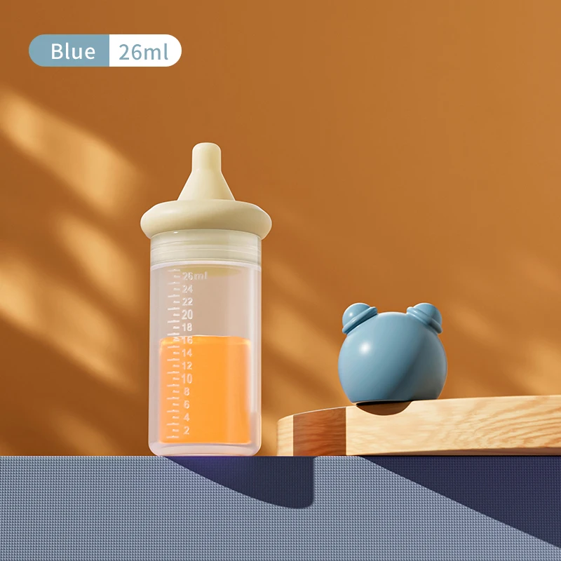 Manufactory OEM Baby Products Silicone Baby Bottle Nipples Syringe Food Feeder Dropper With Nipple Medicine Feeder For Children