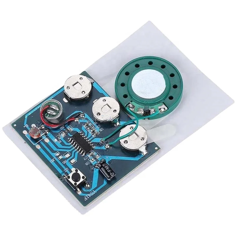 Smart Bes ~ 30S Sound Voice Music Recorder Board Sensitive Key Control Programmable Chip Audio Module for Greeting Card DIY