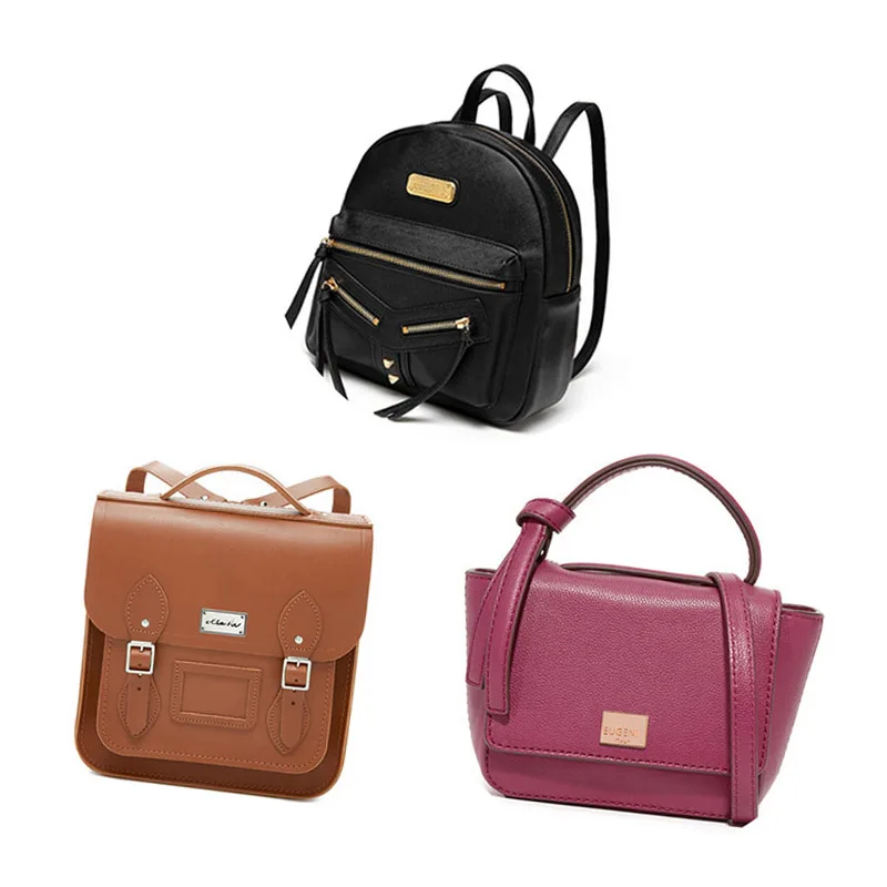 Custom engraved metal name labels purse tags badge plates logo for bag