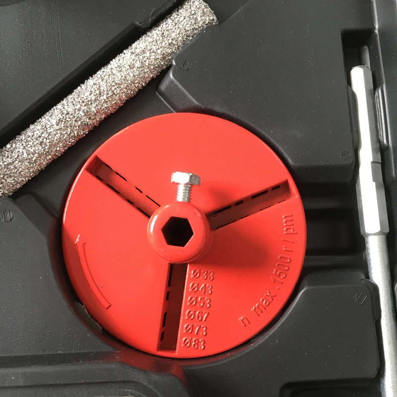 
professional Tungsten Carbide Grit Hole saw Set for Ceramic Tile Punching 