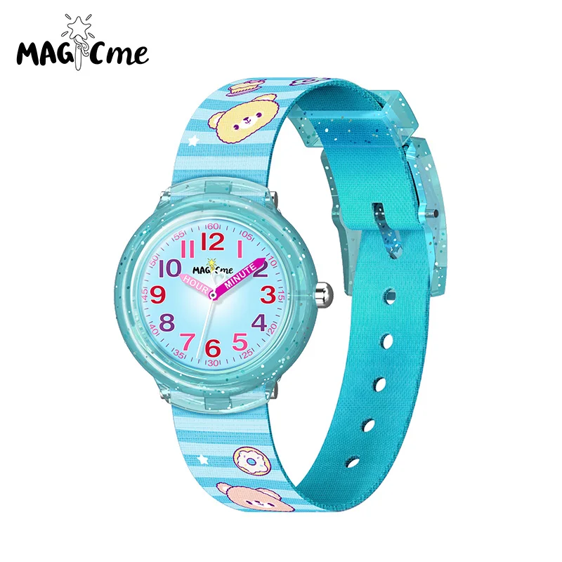 Bling japanese cartoon girl watch waterproof chain watch for girls