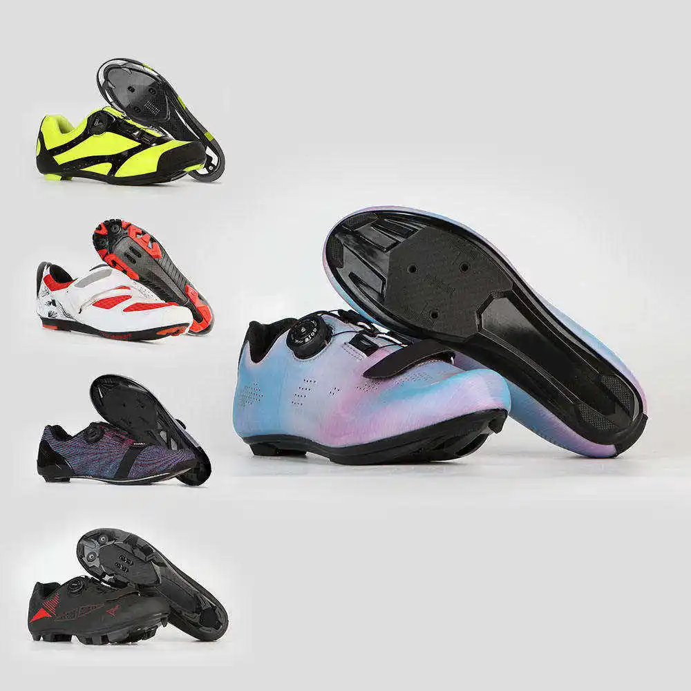 Inbike Newly Breathable Men Mountain Road Bike Carbon Cycling Shoes