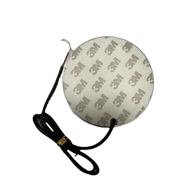 Factory sale 82MM 4D Red Blue White Car Front and Rear Tail Logo LED Emblem Light Cold Light-emitting Badge Logo Light