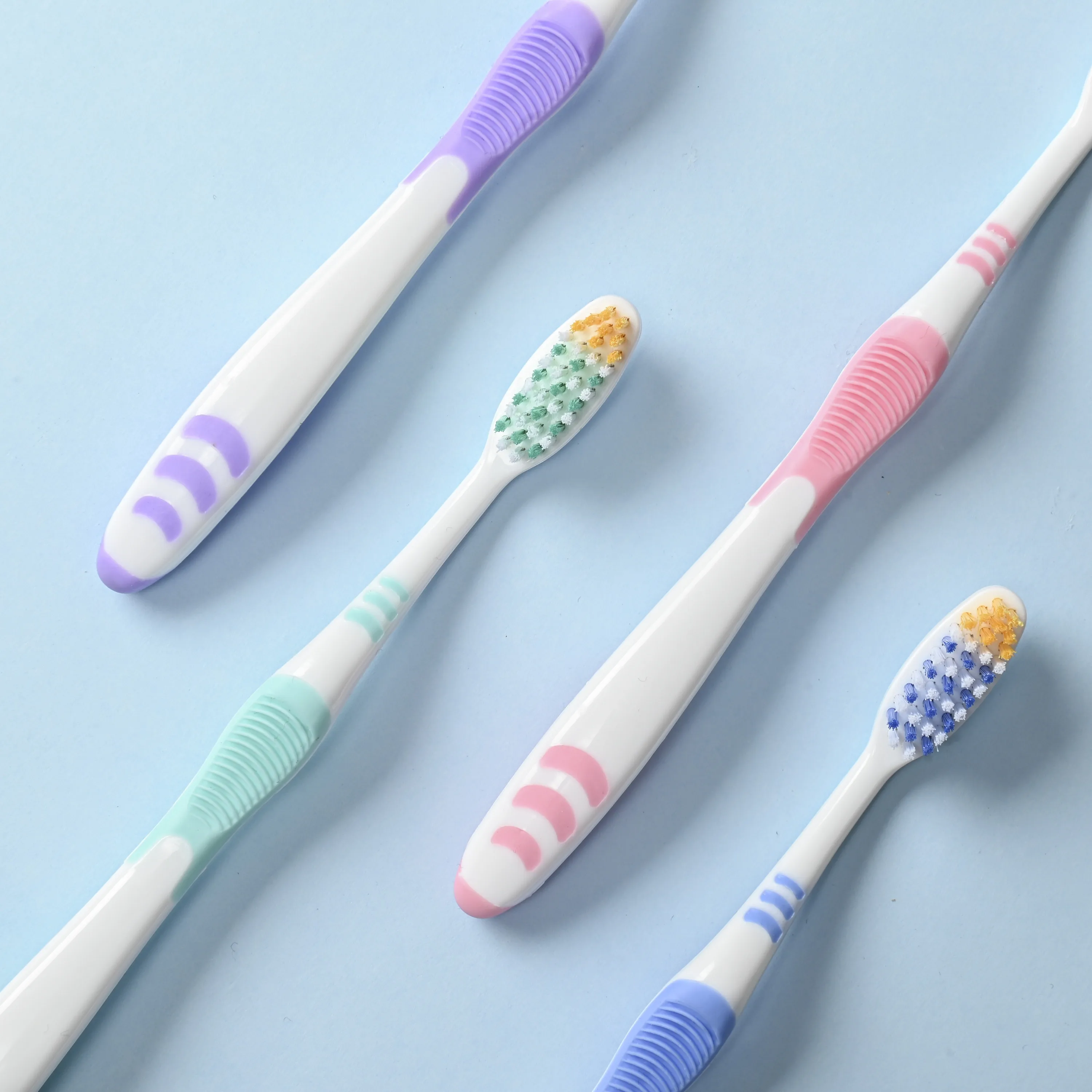 Jadeu 8109 Oral Home Soft Bristle Best High Quality Oem Adult Plastic Tooth Brush Toothbrush