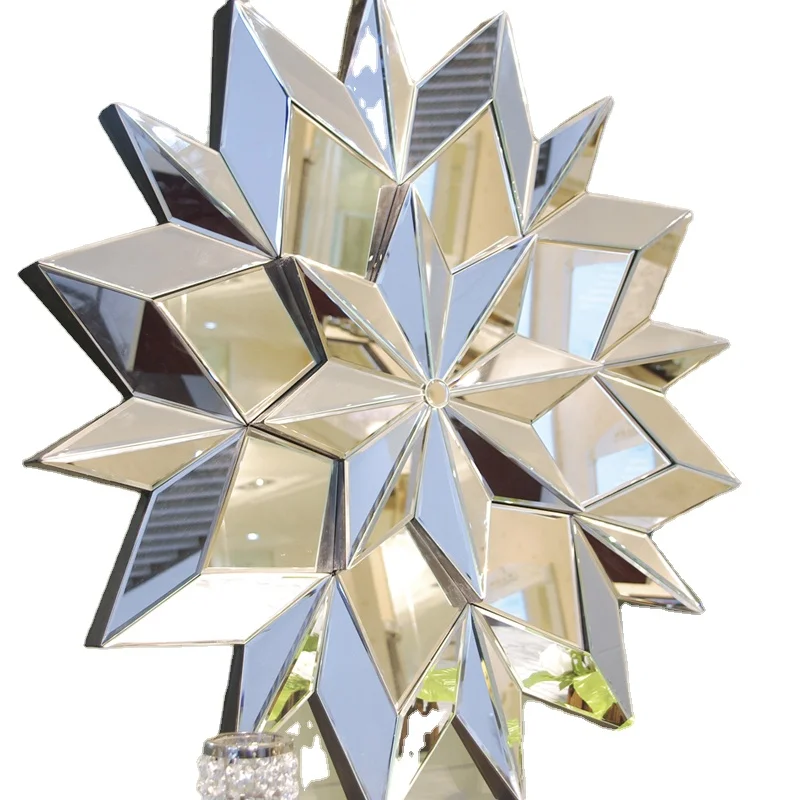 Export Prefabricated Bevelled Decorative Wall Mirror