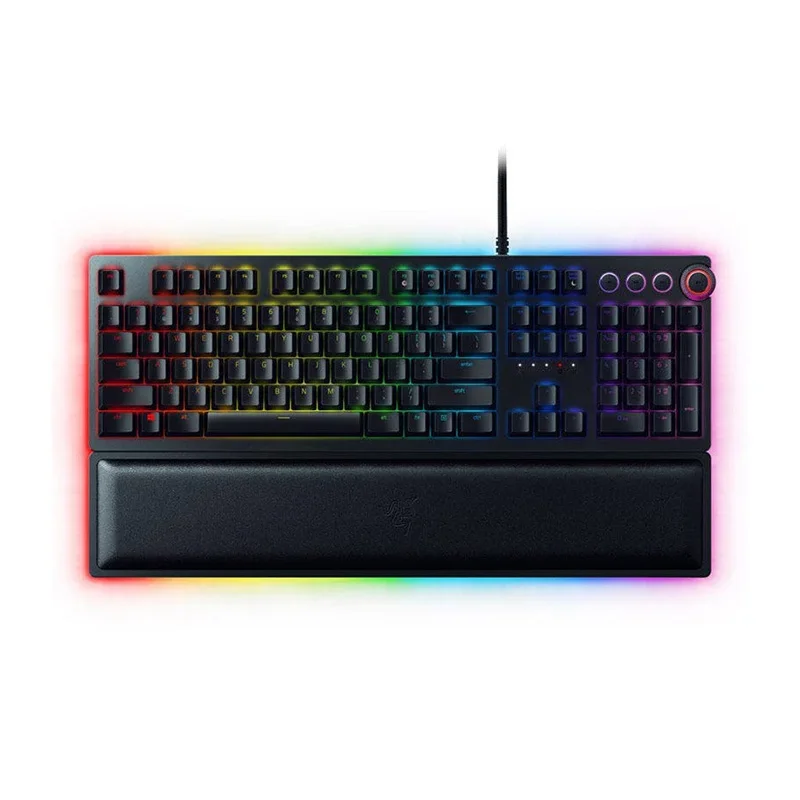 Razer Huntsman V2 Analog Optical Switches Gaming Keyboard RGB Wired Anti-ghosting Keyboard with Fully Programmable Keys
