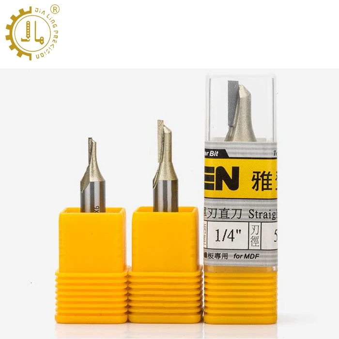 Arden Straight Bit CNC Carbide Router Bit 6mm Woodworking Milling Cutter Single Flute Arden Straight Router Bit For Wood