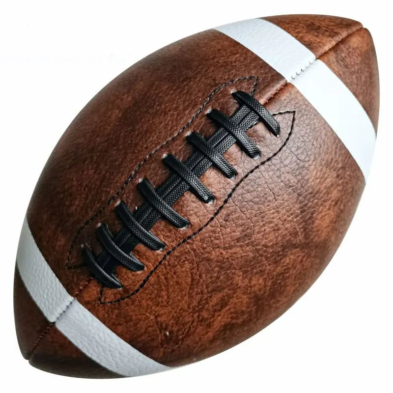 ZUOMAN F9 Custom Logo Composite Leather Rugby Custom Size American Football