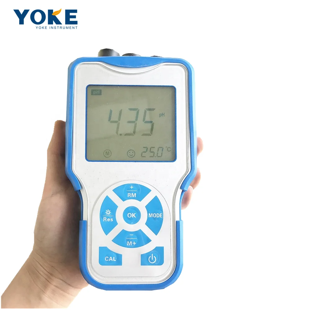 Portable Lab Water PH Analyzer  Portable pH meter IP57 Waterproof Water Tester