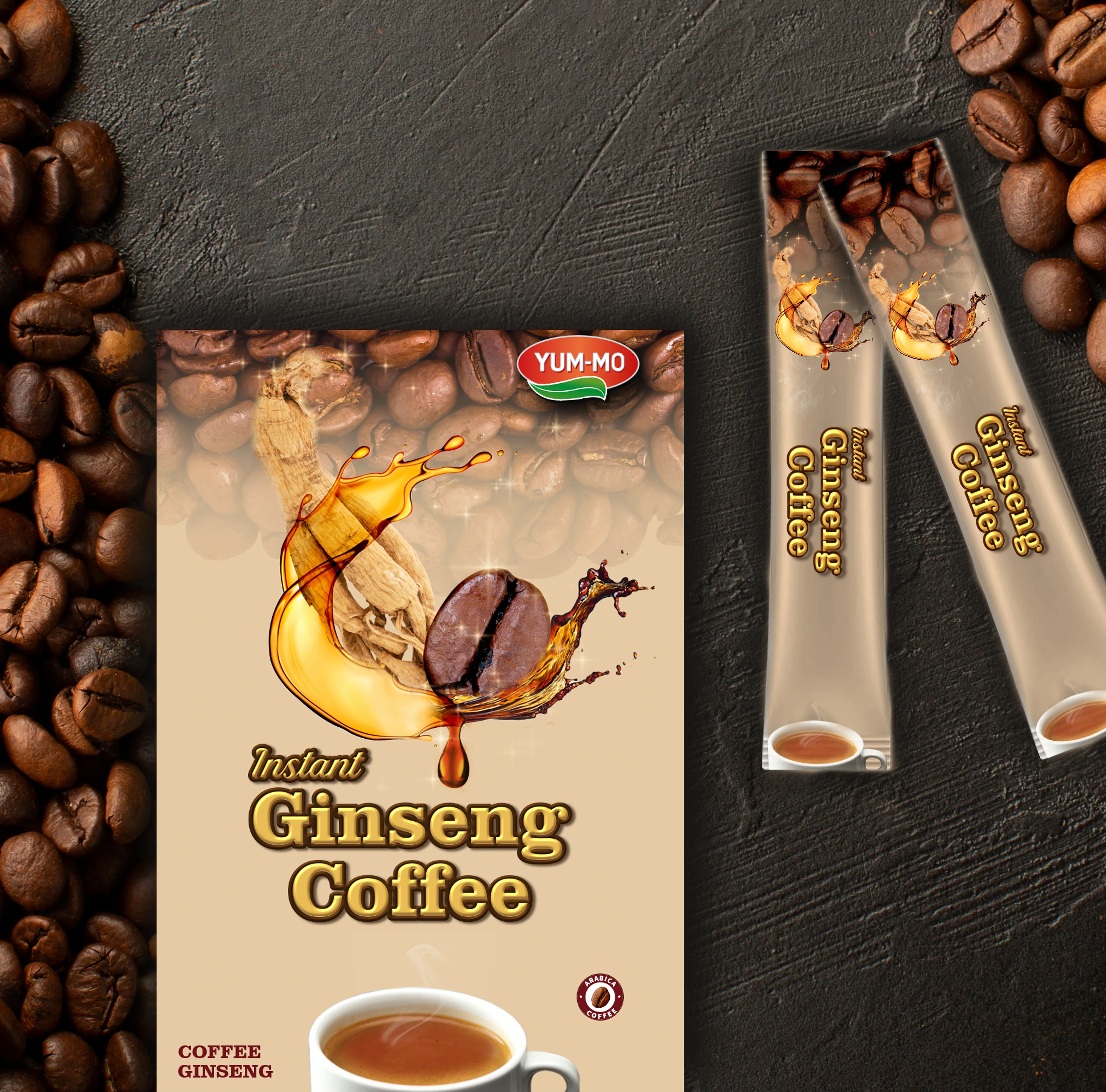 Manufacture Supplier	Instant Ginseng Coffee Help Improved Cognitive Function