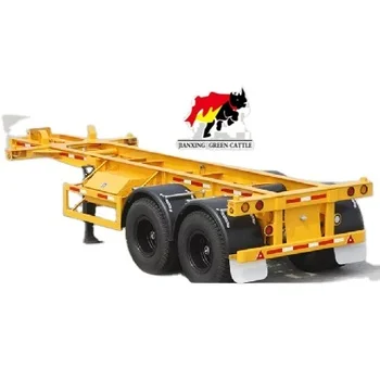 Manufacturers In China Container Trailers Container Terminal Trailer Truck Trailers Container Carrier