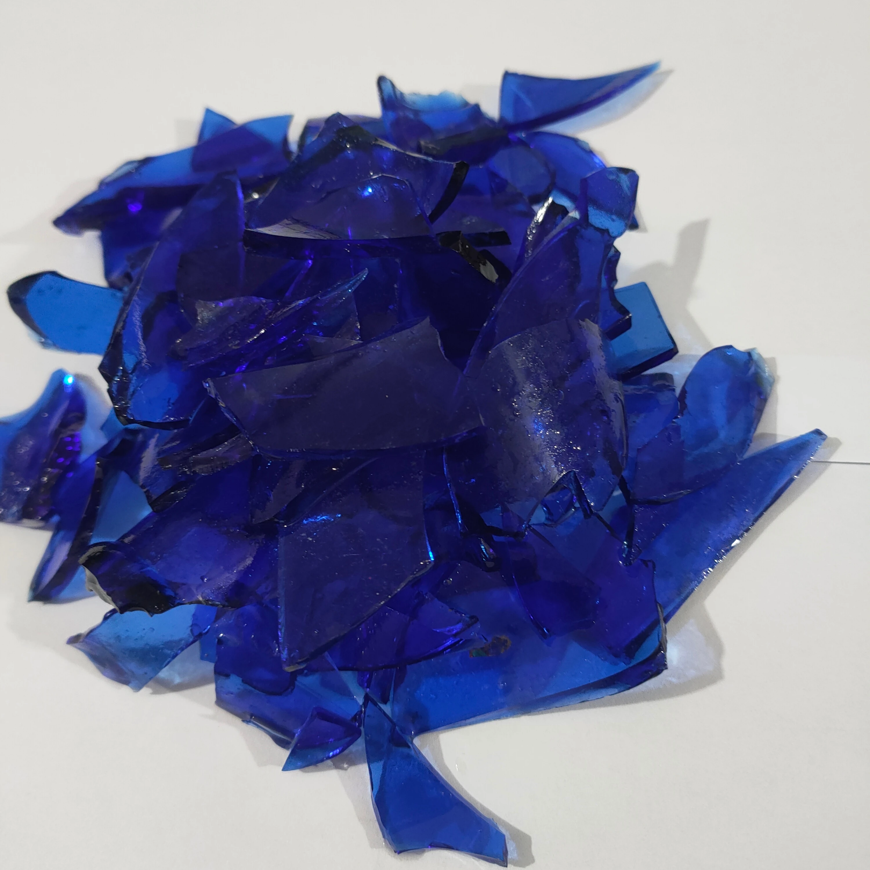 Amber Brown Glass Cullet Scrap Blue Broken Glass Scraps Bottle Cullet Green