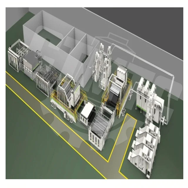 Uniquely Designed Pet Nonwoven Polyester Fiber Production Line