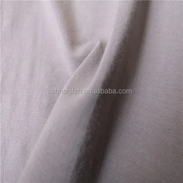 32s/1+30D 240gsm BIO Certified Organic Cotton Stretch Fabric