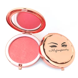 Muting Waterproof Custom Cheek Blusher Palette Powder Soft And Delicate Makeup Blush Packaging Blush Private Label