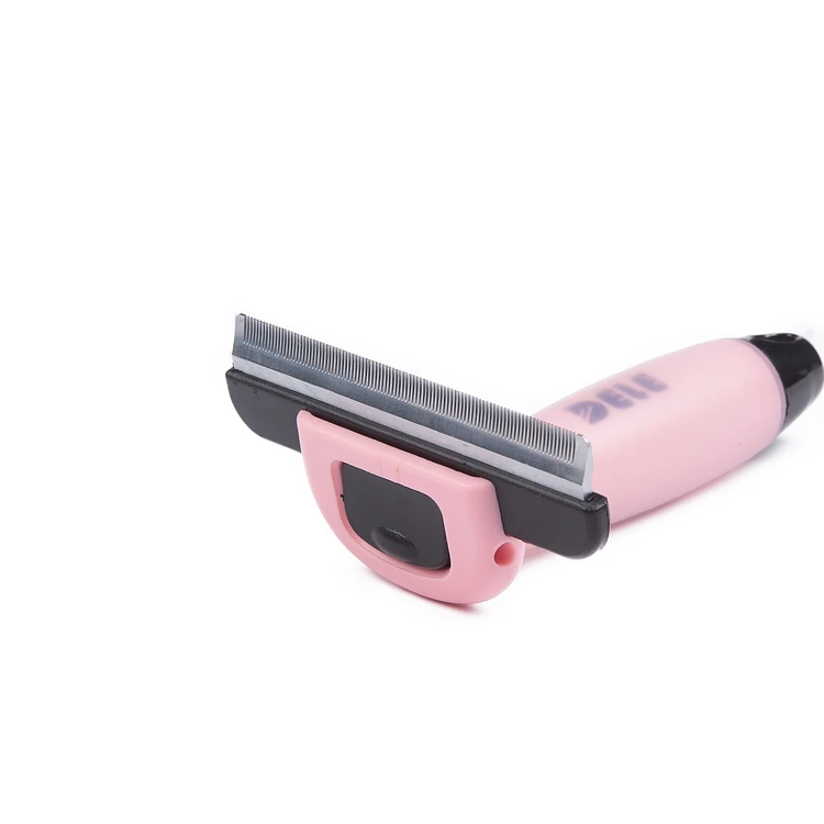 
Manufacture Price Amazon hot selling Pet Deshedding Comb Brush for Cats and Dogs 