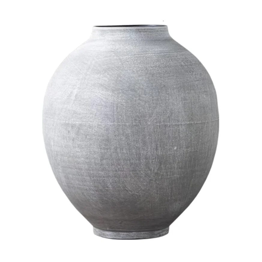 New Design Nordic Art Craft Ornament Modern Terracotta Vase Interior Decor Ceramic Flower Vases For Home Decor