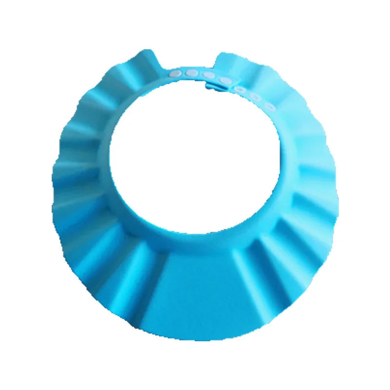 Waterproof Ear Protector Shampoo Cap Soft Rubber Children Bath Shower Cap for Baby Child Infant-Resistant to Water Cruelty-Free